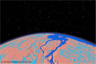 Mars Flood Modeling, JBA Risk Management